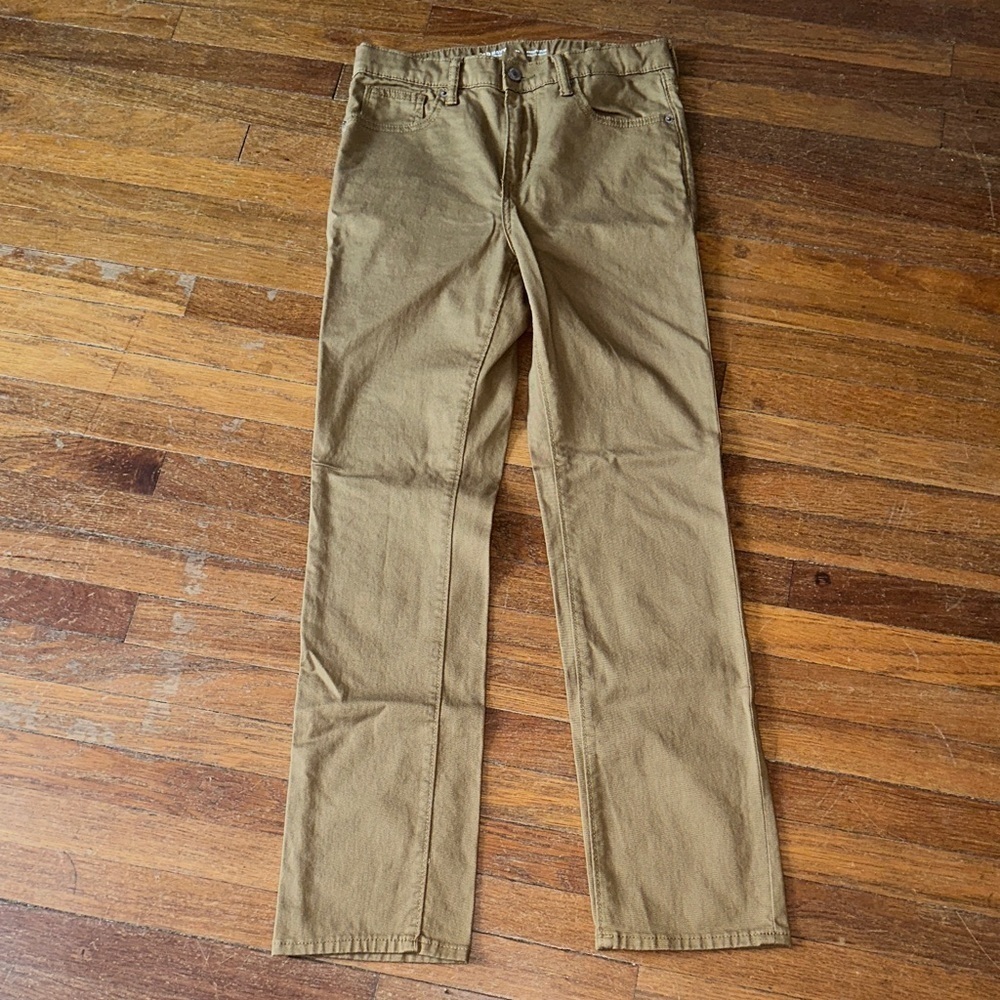 Old Navy Boy’s Karate Slim Khaki Chinos, Sz 16